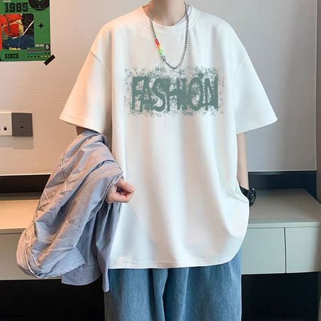 Men's Short-Sleeved Cotton Bottoming Shirt T-Shirt